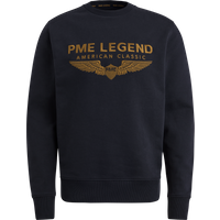 PME Legend Herren Rundhals Pullover CREWNECK SOFT TERRY WITH LOGO - Regular Fit PME Legend Herren Rundhals Pullover CREWNECK SOFT TERRY WITH LOGO - Regular Fit von PME Legend