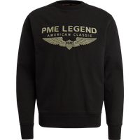PME Legend Herren Rundhals Pullover CREWNECK SOFT TERRY WITH LOGO - Regular Fit von PME Legend