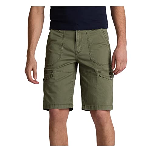 PME Legend Herren Short Avizor Cargo Short Twill Carbon Pe Psh214670 Deep Lichen Green 31 von PME Legend