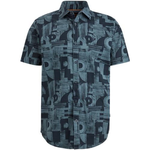 PME Legend Herren Short Sleeve Shirt North Atlantic XL von PME Legend