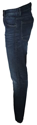 PME Legend Herren Slim Fit Jeans Tailwheel Dark Shadow wash blau - 38/32 von PME Legend