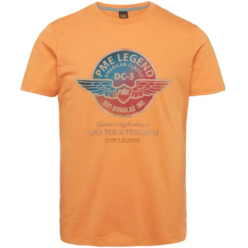 PME Legend Herren T-Shirt Orange M von PME Legend