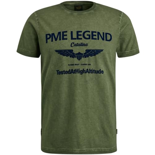 PME Legend Herren r-Neck T-Shirt Green L von PME Legend