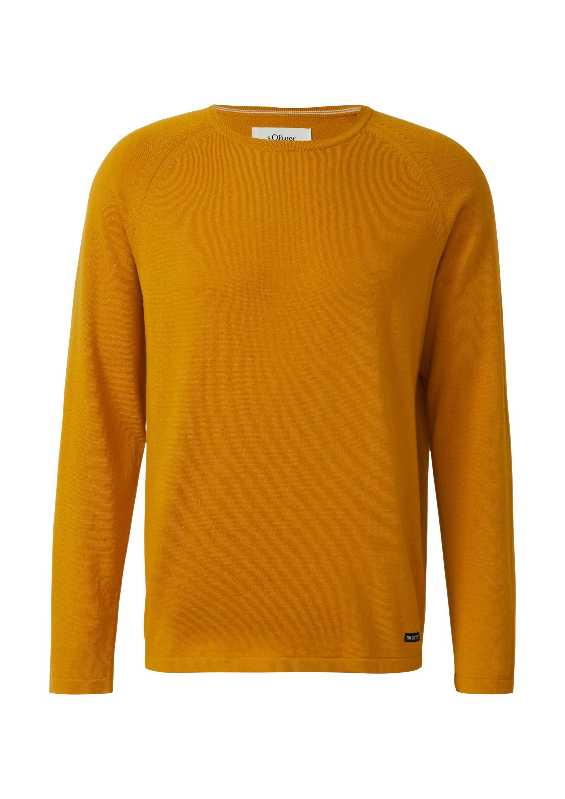 s.Oliver - Strickpullover gelb - Gr. - 3XL von s.Oliver