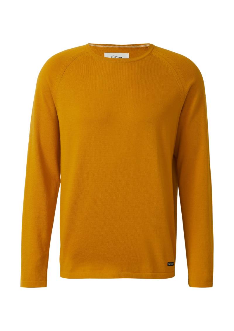 s.Oliver - Strickpullover gelb - Gr. - 3XL von s.Oliver