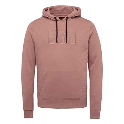 PME Legend Hooded Brushed Sweat - Hoodie, Größe_Bekleidung:M, Farbe:Old Rose von PME Legend