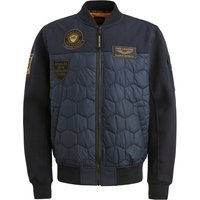PME Legend Hybrider Stepp-Blouson mit Aufnähern von PME Legend