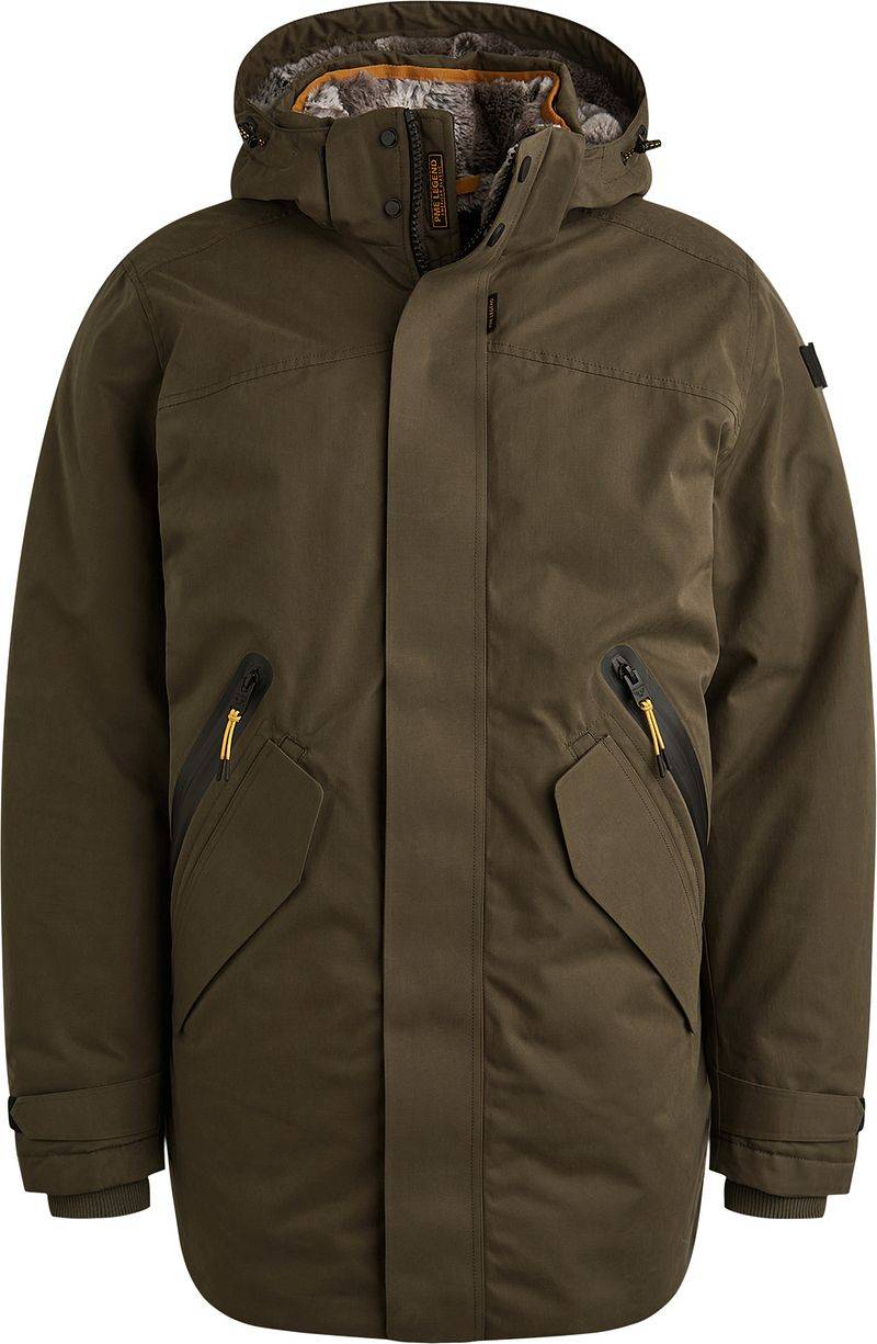 PME Legend Hydropacker Parka Olivgrün - Größe XL von PME Legend