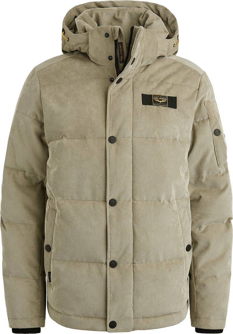PME Legend Jacke Gobbler Corduroy Beige - Größe XXL von PME Legend