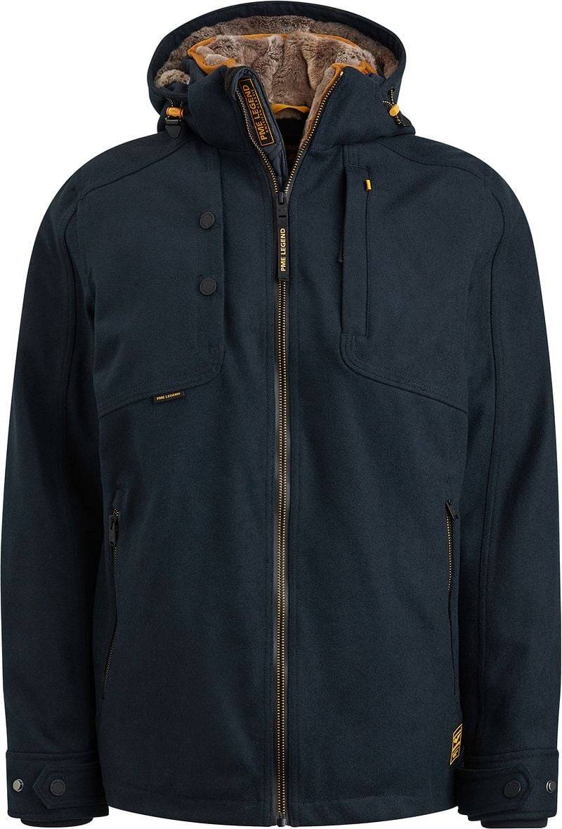 PME Legend Jacke Snowpack Wool 5.0 Navy - Größe XXL von PME Legend