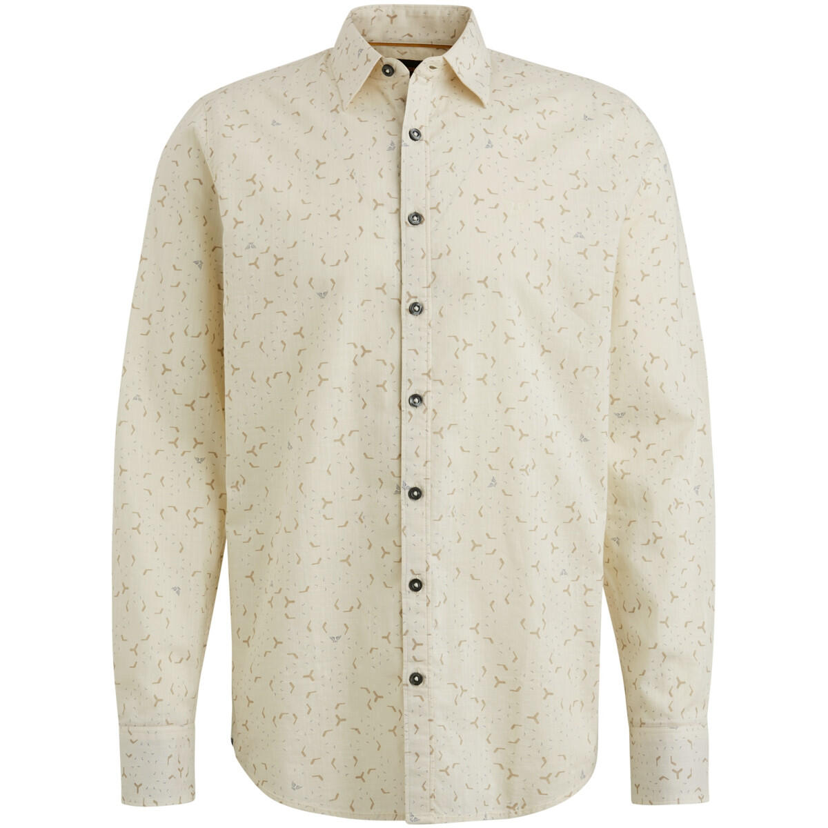 PME Legend - Langarmshirt mit Print beige - Gr. - XXL von PME Legend