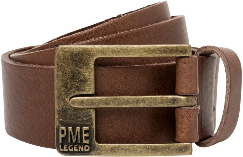 PME Legend Ledergürtel Braun  - Größe 100 von PME Legend