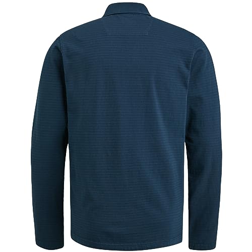 PME Legend Long Sleeve Polo Subtle Stripe - XL von PME Legend