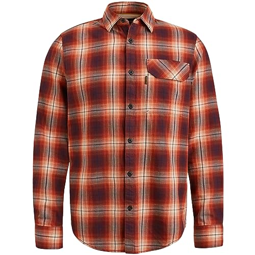 PME Legend Long Sleeve Shirt Ctn Twill Check - L von PME Legend