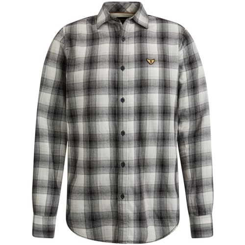 PME Legend Long Sleeve Shirt Ctn Twill Check - L von PME Legend