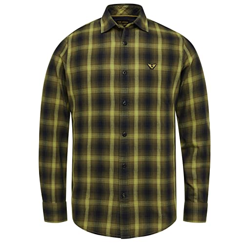 PME Legend Long Sleeve Shirt Ctn Yarn Dyed Tw - L von PME Legend