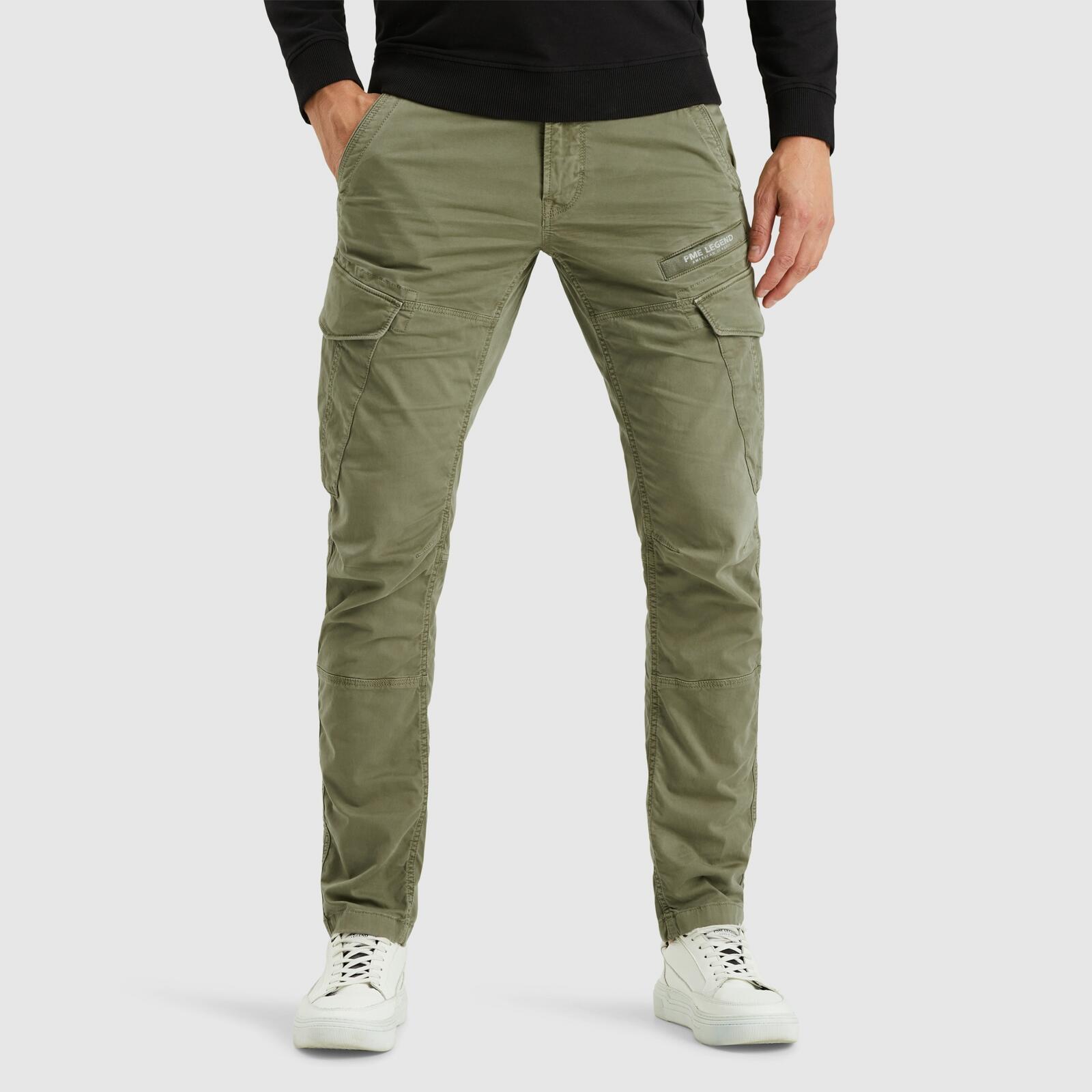 PME Legend - NORDROP CARGO STRETCH TWILL capulet olive - Gr. - 34/36 von PME Legend
