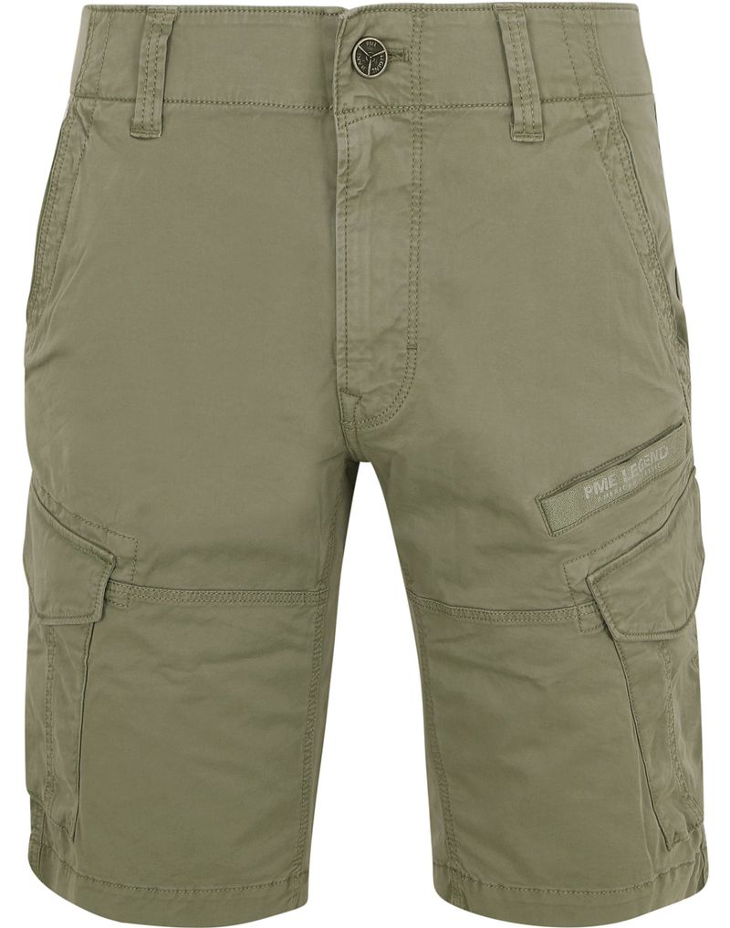PME Legend Nordrop Cargo Shorts Olivgrün - Größe 33 von PME Legend