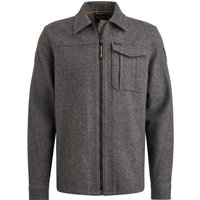 PME Legend Overshirt aus einem Woll-Mix mit Fischgrätmuster von PME Legend