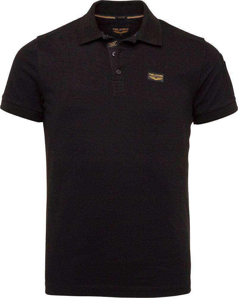 PME Legend Polo Schwarz - Größe XXL von PME Legend