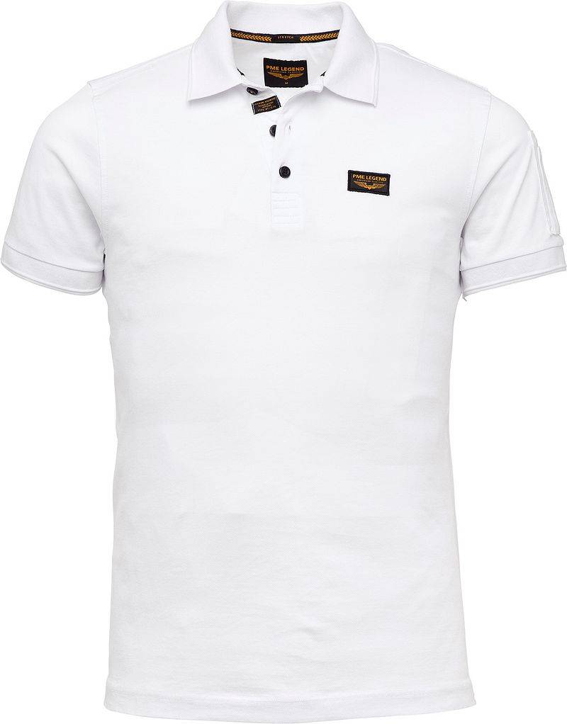 PME Legend Polo Weiß - Größe XXL von PME Legend