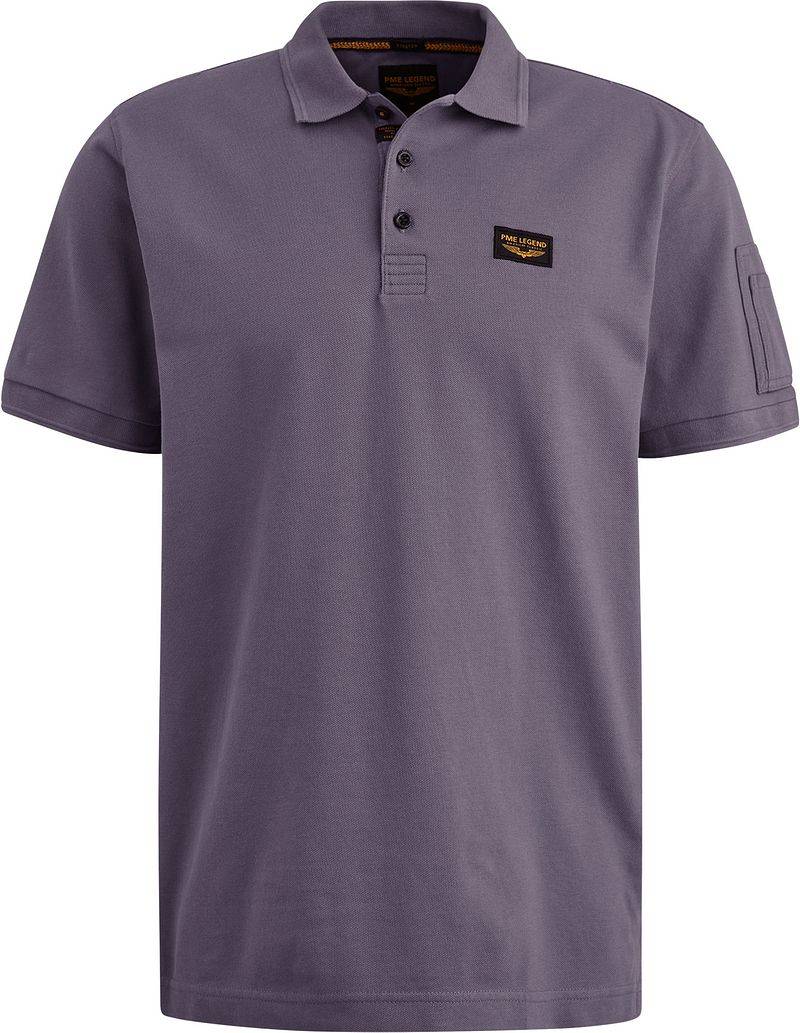 PME Legend Poloshirt Trackway Sage Lila - Größe M von PME Legend