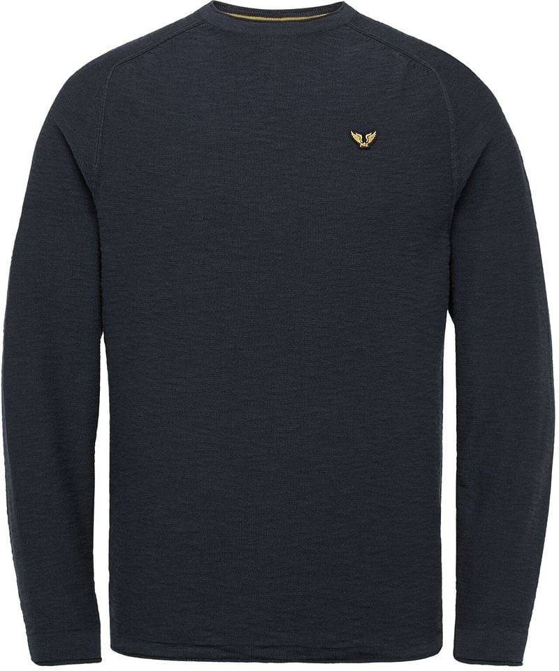 PME Legend Pullover Leinen Navy - Größe XXL von PME Legend