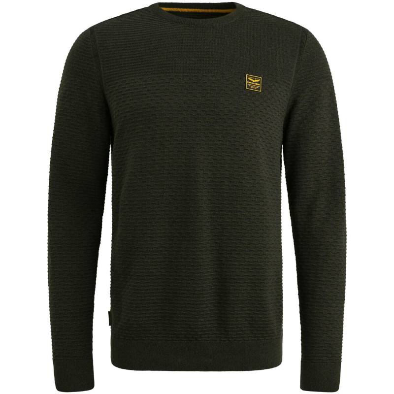 PME Legend - Pullover aus Baumwollmouliné schwarz - Gr. - L von PME Legend