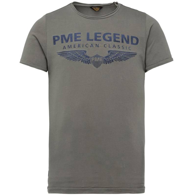 PME Legend - R-neck Single Jersey SS T-shirt dusty olive - Gr. - XL von PME Legend