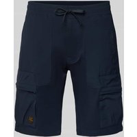 PME Legend Regular Fit Cargoshorts mit elastischem Bund Modell 'AIRYLON' in Marine, Größe 30 von PME Legend