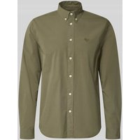 PME Legend Regular Fit Freizeithemd mit Button-Down-Kragen in Oliv, Größe XXL von PME Legend