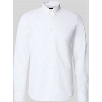 PME Legend Regular Fit Freizeithemd mit Button-Down-Kragen in Weiss, Größe XL von PME Legend