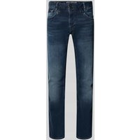 PME Legend Regular Fit Jeans mit Logo-Print Modell 'Commander' in Anthrazit, Größe 34/32 von PME Legend