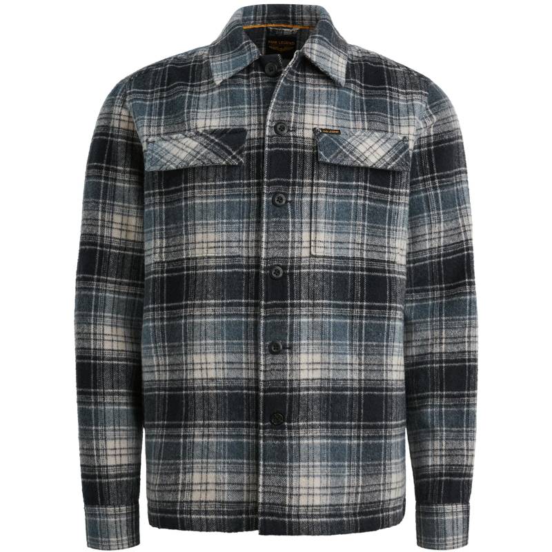 PME Legend - Shirtjacket 1 Woolblend Check - Gr. - XL von PME Legend