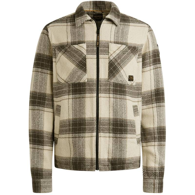 PME Legend - Shirtjacket 1 Xtreme Check Andres bone white - Gr. - XL von PME Legend