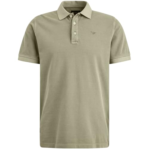 PME Legend Short Sleeve Polo Pique Garment dy - XXL von PME Legend