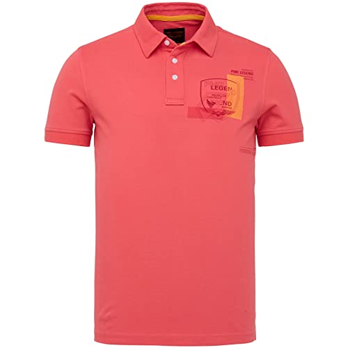 PME Legend Short Sleeve Polo Stretch Pique - M von PME Legend