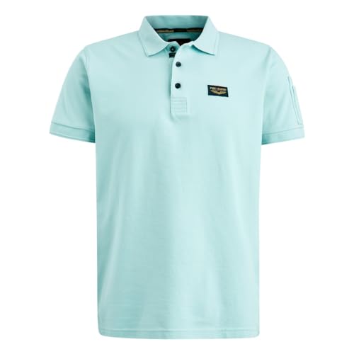 PME Legend Short Sleeve Polo Trackway Harbor Gray - L von PME Legend