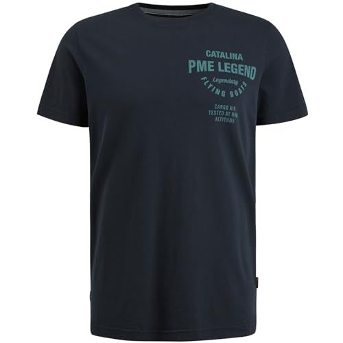 PME Legend Short Sleeve r-Neck Play Single Jersey L von PME Legend