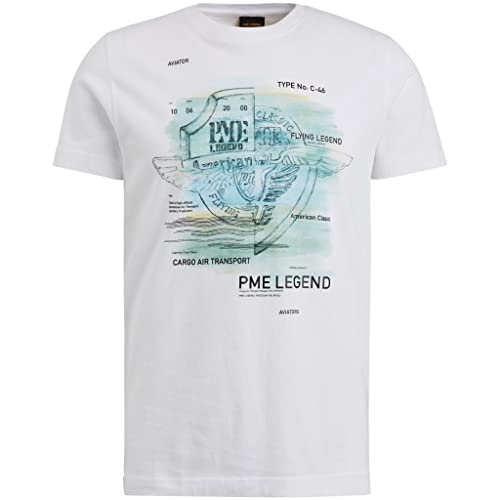 PME Legend Short Sleeve r-Neck Single Jersey - L von PME Legend