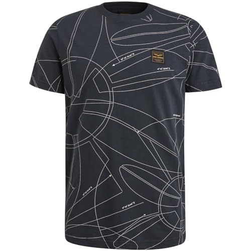 PME Legend Short Sleeve r-Neck slub Jersey ao - XXXL von PME Legend