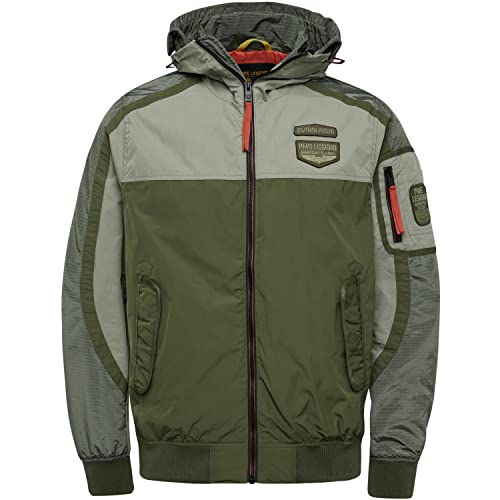 PME Legend Skylowe Cargo Flieger Jacke, Farbe:Olive, Größe:L von PME Legend