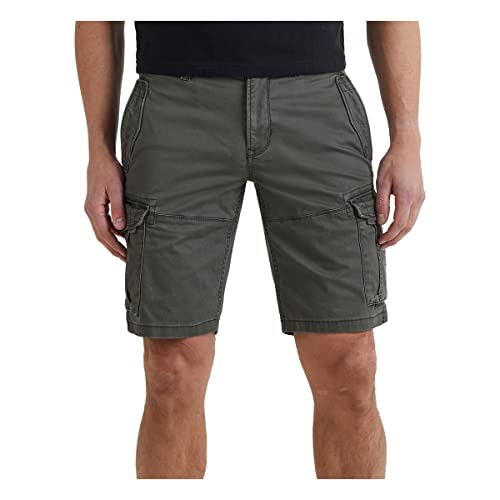 PME Legend Stretch Twill Cargo Shorts, Farbe:anthrazit, Inches:40 von PME Legend