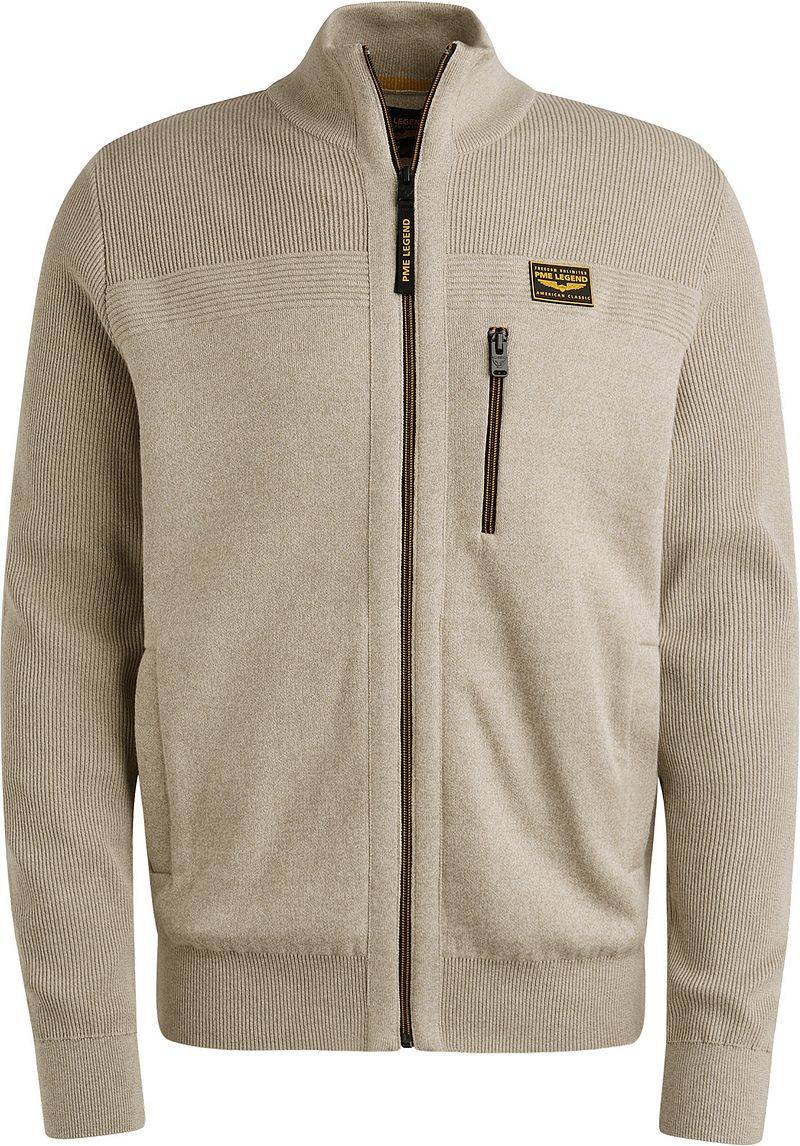 PME Legend Strickjacke Beige - Größe XXL PME Legend Strickjacke Beige - Größe XXL von PME Legend