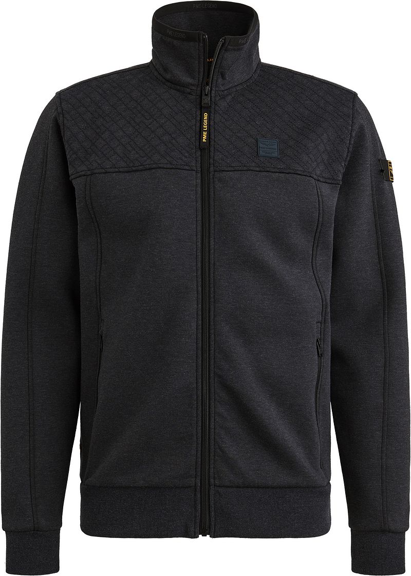 PME Legend Strickjacke Interlock Navy   - Größe XXL von PME Legend