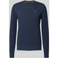 PME Legend Strickpullover mit Logo-Stitching Modell 'Ricecorn' in Marine, Größe XXL von PME Legend