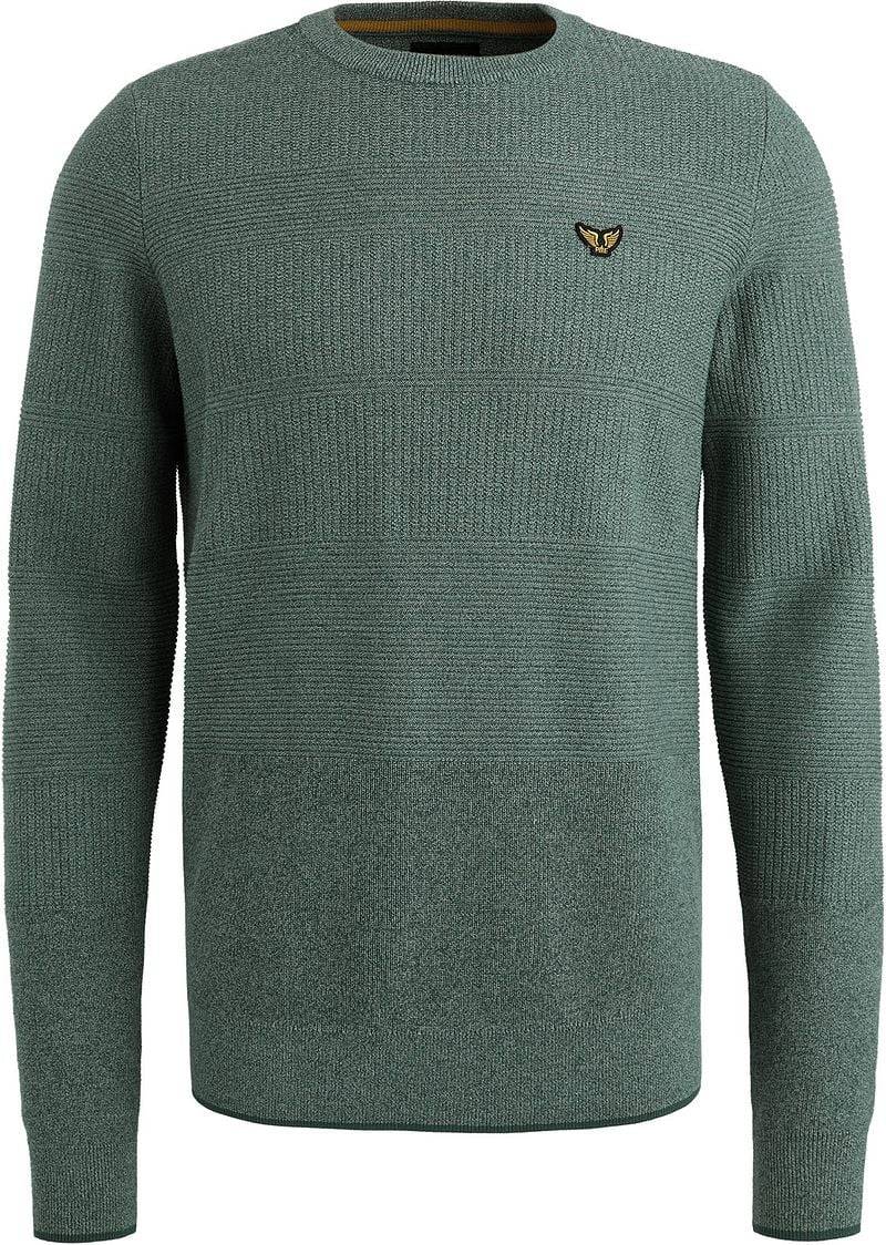 PME Legend Structure Pullover Melange Stargazer - Größe XXL von PME Legend