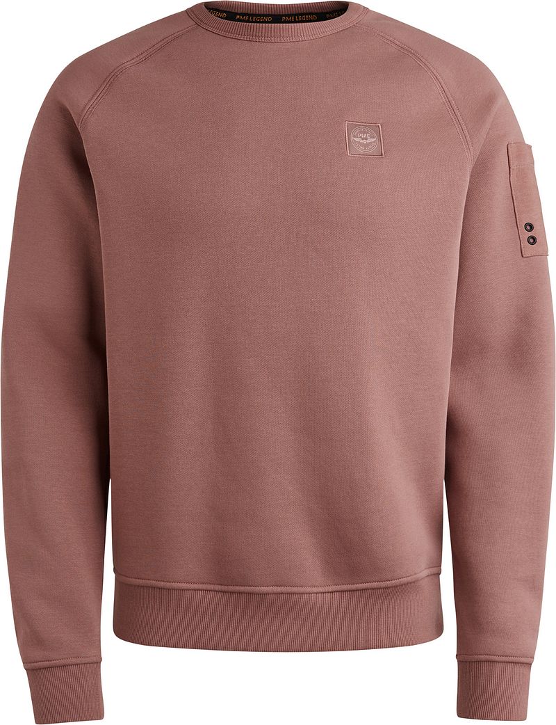 PME Legend Sweater Logo Burlwood - Größe XXL von PME Legend