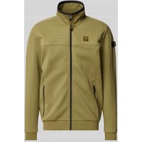 PME Legend Sweatjacke mit Label-Badges Modell 'spacer look' in Gruen, Größe XXL von PME Legend