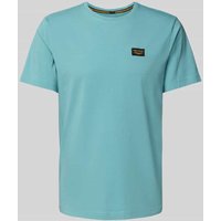 PME Legend T-Shirt mit Label-Detail Modell 'GUYVER' in Hellblau, Größe XL von PME Legend
